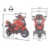 Дитячий електромотоцикл SPOKO SP-1600 червоний