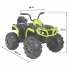 Дитячий електроквадроцикл Spoko HM-1288 зелений