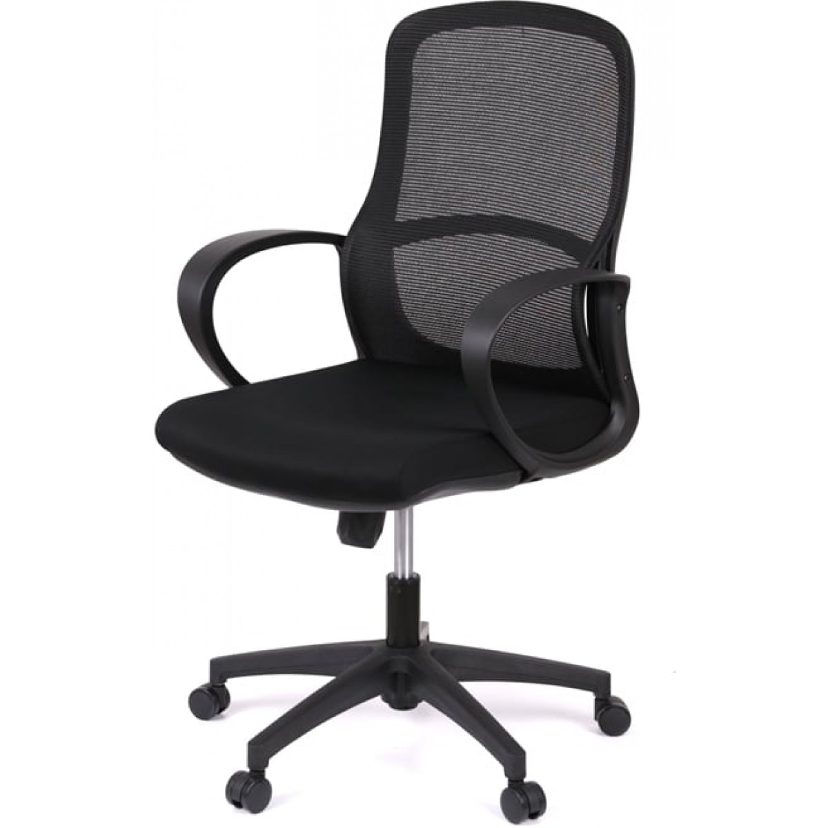 Крісло АКЛАС Арніс Memory Foam TILT Чорний (OS-3000 Black LVB-308 Black)