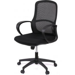 Крісло АКЛАС Арніс Memory Foam TILT Чорний (OS-3000 Black LVB-308 Black)