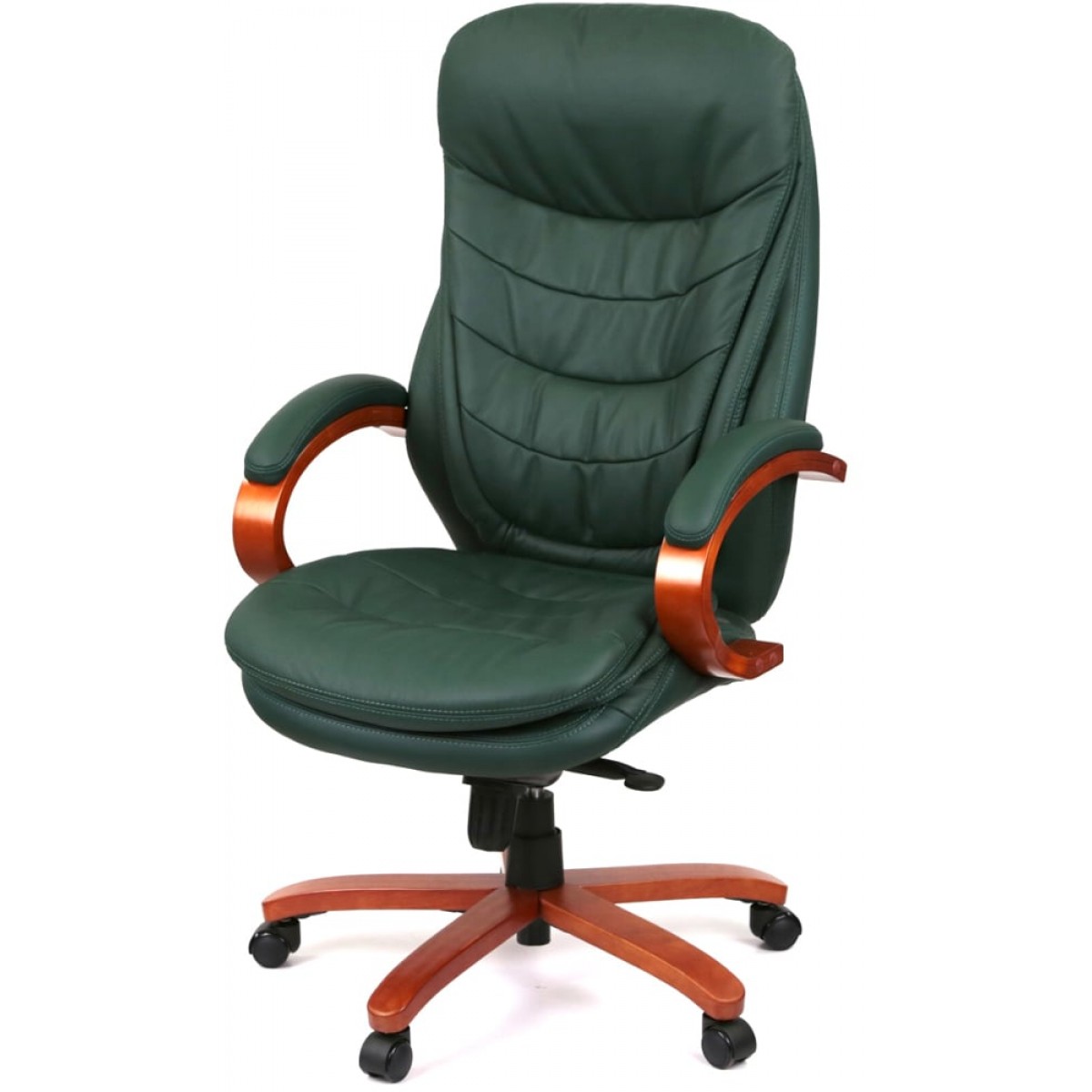 Крісло АКЛАС Валенсія Soft EX MB Зелений (Шкіра Lux LC-green) Крісло АКЛАС Валенсія Soft EX MB Зелений (Шкіра Lux LC-green)