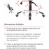 Крісло АКЛАС Відаго ANF Чорний (PU Black)