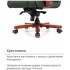 Крісло АКЛАС Артур EX MB Зелений (Шкіра Lux LC-green)