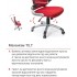 Крісло АКЛАС Вінд PL TILT Червоний (Червоний)