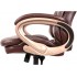 Крісло АКЛАС Відаго ANF Коричневий (PU Dark Brown)