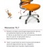 Крісло АКЛАС Вінд PL TILT Помаранчевий (Помаранчевий)
