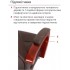 Крісло АКЛАС Артур EX MB Коричневий (Шкіра LC-K) Крісло АКЛАС Артур EX MB Коричневий (Шкіра LC-K)