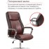 Крісло АКЛАС Альте TILT Коричневий (PU Brown 208/207)
