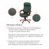 Крісло АКЛАС Валенсія Soft EX MB Зелений (Шкіра Lux LC-green) Крісло АКЛАС Валенсія Soft EX MB Зелений (Шкіра Lux LC-green)
