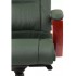 Крісло АКЛАС Артур EX MB Зелений (Шкіра Lux LC-green)
