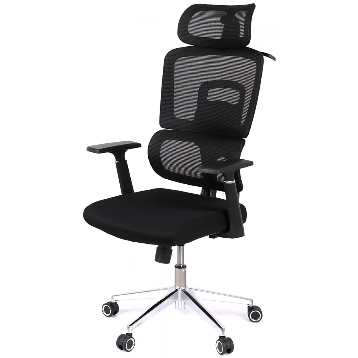Крісло АКЛАС Арктик GTR 3D BL Чорний (LVB-308 Black OS-3000 Black) Крісло АКЛАС Арктик GTR 3D BL Чорний (LVB-308 Black OS-3000 Black)