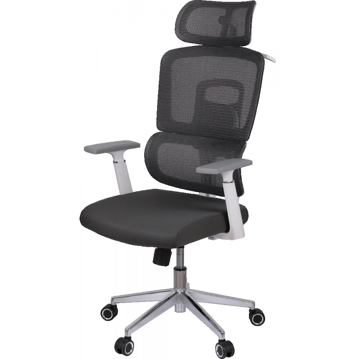 Крісло АКЛАС Арктик GTR 3D WT Сірий (LVB-306 Grey OS-3006 Grey)