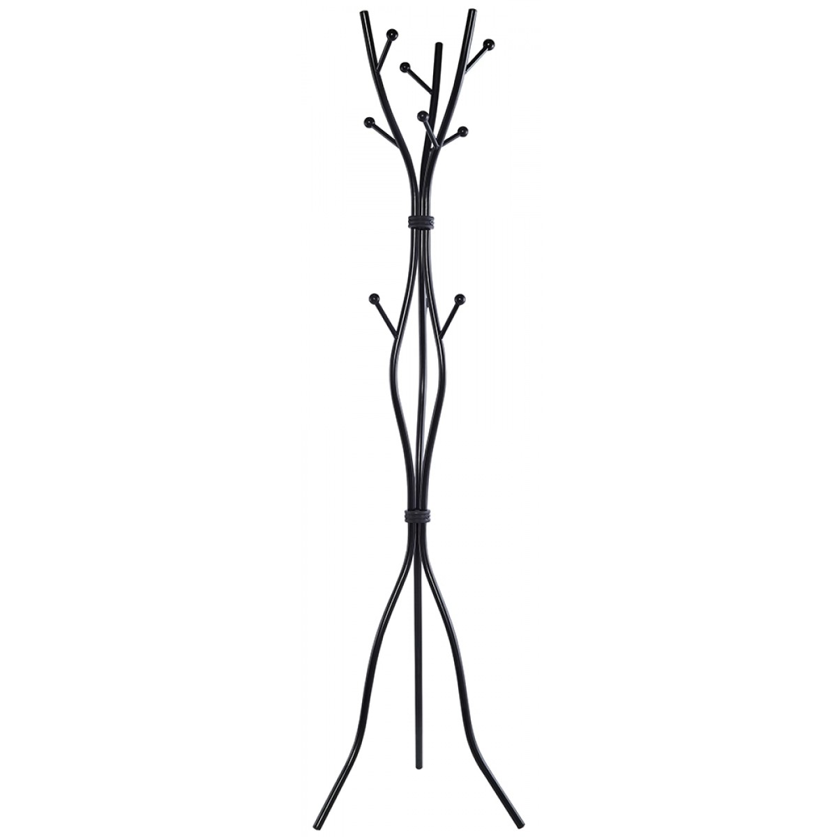 Вішак підлоговий АКЛАС Сакура (VKY-6021) Чорний (Чорний)