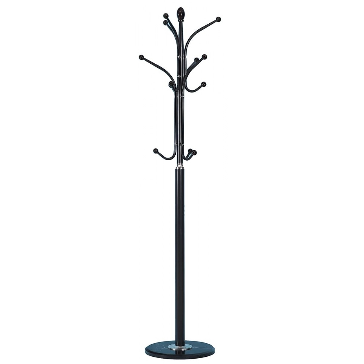 Вішак підлоговий АКЛАС Ялівець (VKY-6292B) Чорний (Чорний)