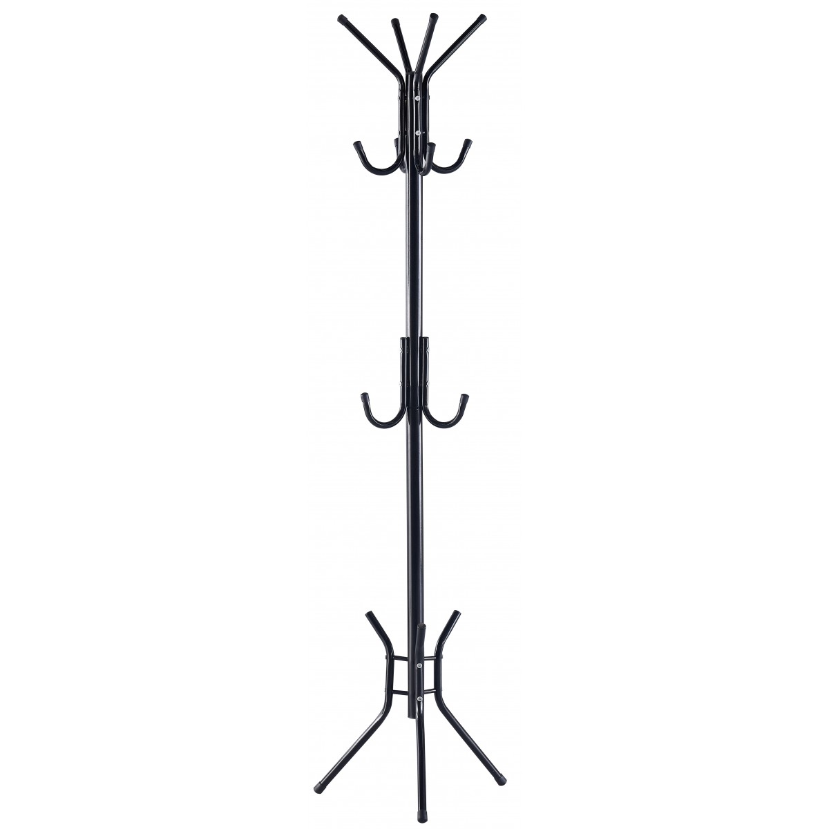 Вішак підлоговий АКЛАС Ялиця (VKY-6080) Чорний (Чорний)