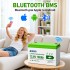 LiFePO4 12V/100Ah Акумулятор Anenji з Bluetooth для резервного живлення будинку, квартири з BMS LiFePO4 12V/100Ah Акумулятор Anenji з Bluetooth для резервного живлення будинку, квартири з BMS