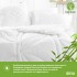 Ковдра бамбукова літня IDEIA Bamboo 140х210 см, штучний пух, тканина з бамбуком, антиалергійна, гіпоалергенна