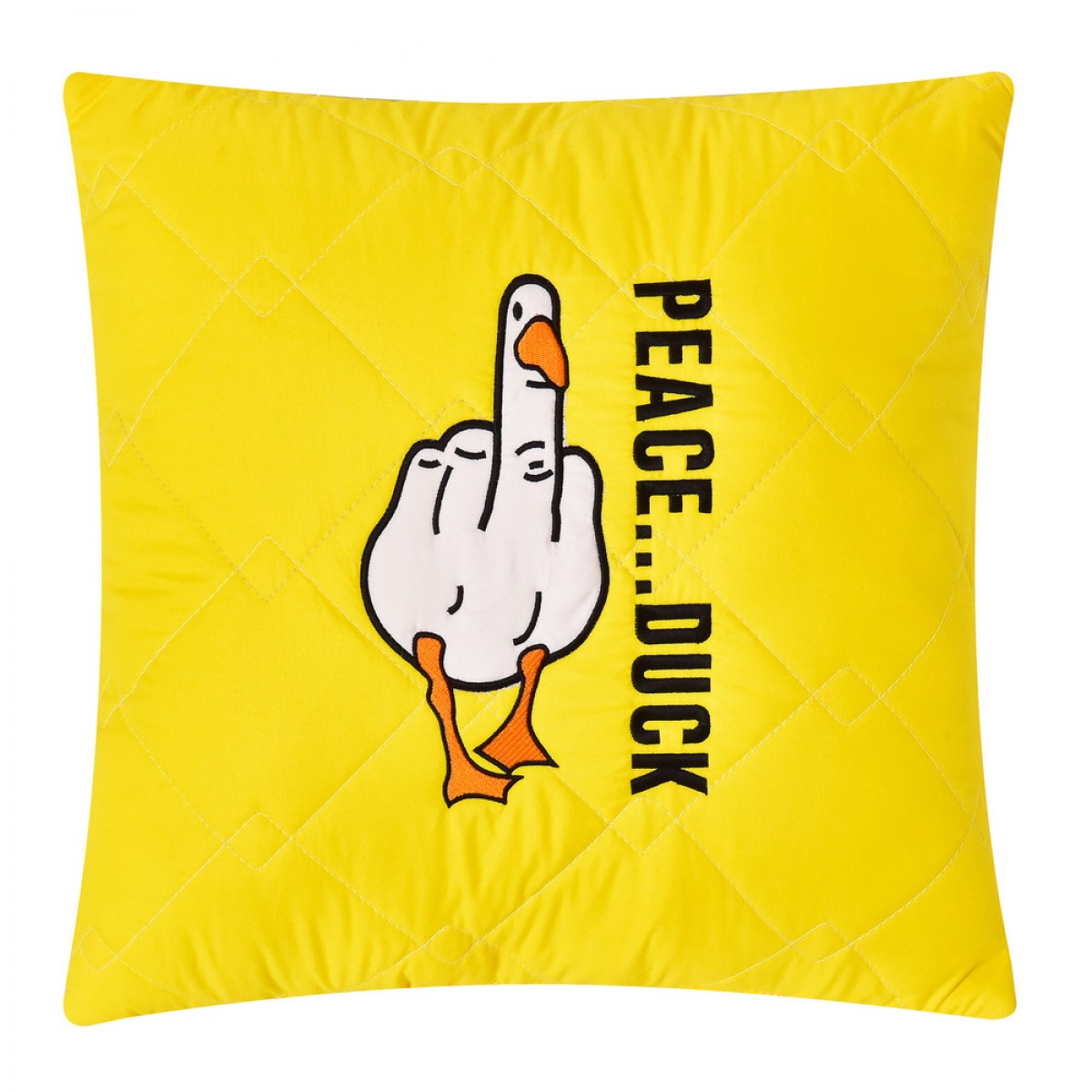 Подушка декоративная 40х40 см Peace... Duck IDEIA Подушка декоративная 40х40 см Peace... Duck IDEIA