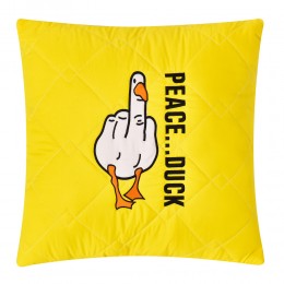 Подушка декоративная 40х40 см Peace... Duck IDEIA Подушка декоративная 40х40 см Peace... Duck IDEIA