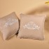 Подушка декоративная 45х45 см ROYAL IDEIA с вышивкой беж антиаллергенная с кантом Подушка декоративная 45х45 см ROYAL IDEIA с вышивкой беж антиаллергенная с кантом