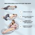 Подушка ортопедическая для беременных и кормления 30х190 см PAPAELLA, гипоаллергенная, наволочка трикотажная на молнии Подушка ортопедическая для беременных и кормления 30х190 см PAPAELLA, гипоаллергенная, наволочка трикотажная на молнии