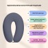 Подушка для беременных и кормления 30х190 см SeiDesign трикотаж гипоаллергенная, наволочка из хлопка на молнии т/серая Подушка для беременных и кормления 30х190 см SeiDesign трикотаж гипоаллергенная, наволочка из хлопка на молнии т/серая