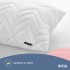 Подушка 40х60 см NORDIC COMFORT+ IDEIA антиаллергенная чехол с молнией холлофайбер