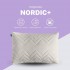 Подушка 50х70 см NORDIC COMFORT+ IDEIA антиллергенная стеганная с молнией