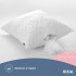 Подушка для сна 70х70 см NORDIC COMFORT+ IDEIA антиаллергенная холлофайбер чехол с молнией белая Подушка для сна 70х70 см NORDIC COMFORT+ IDEIA антиаллергенная холлофайбер чехол с молнией белая