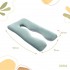 Подушка П-форма IDEIA 140х75х20 см U-shape для беременных, реабилитации и повседневного комфорта с наволочкой