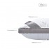 Подушка Classica Soft 3D 50х70 см IDEIA трехкамерная искусственный пух антиалергенная белая мягкая