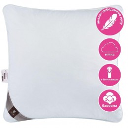 Подушка Super Soft Premium 70х70 см IDEIA искусственный пух антиаллергенная мягкая хлопок перкаль для сна Подушка Super Soft Premium 70х70 см IDEIA искусственный пух антиаллергенная мягкая хлопок перкаль для сна
