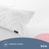 Подушка для тела сна отдыха NORDIC+ 40х140 см IDEIA антиаллергенная длинная белая холлофайбер с молнией Подушка для тела сна отдыха NORDIC+ 40х140 см IDEIA антиаллергенная длинная белая холлофайбер с молнией