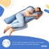 Подушка П-подобная IDEIA 140х75х20 см U-shape для беременных, реабилитации и повседневного комфорта