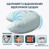 Подушка Balance эргономичная 46х24х10 см IDEIA для шеи, головы и спины, антиаллергенная, с вышивкой Подушка Balance эргономичная 46х24х10 см IDEIA для шеи, головы и спины, антиаллергенная, с вышивкой
