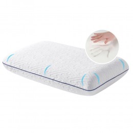 Подушка ортопедическая SleepWell 60х40х13 см IDEIA анатомическая с эффектом памяти для сна на боку, спине и животе, с наволочкой