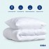 Набір подушок 2 шт Classic Soft 50х70 см для отелей и дома IDEIA антиаллергенная с внутренней подушкой на молнии искусственный пух