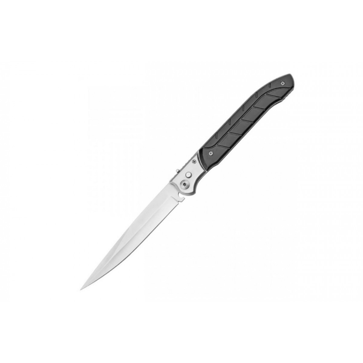 Нож выкидной Stainless 305мм 140+165мм x 187г лист (AT-4165-1) Нож выкидной Stainless 305мм 140+165мм x 187г лист (AT-4165-1)