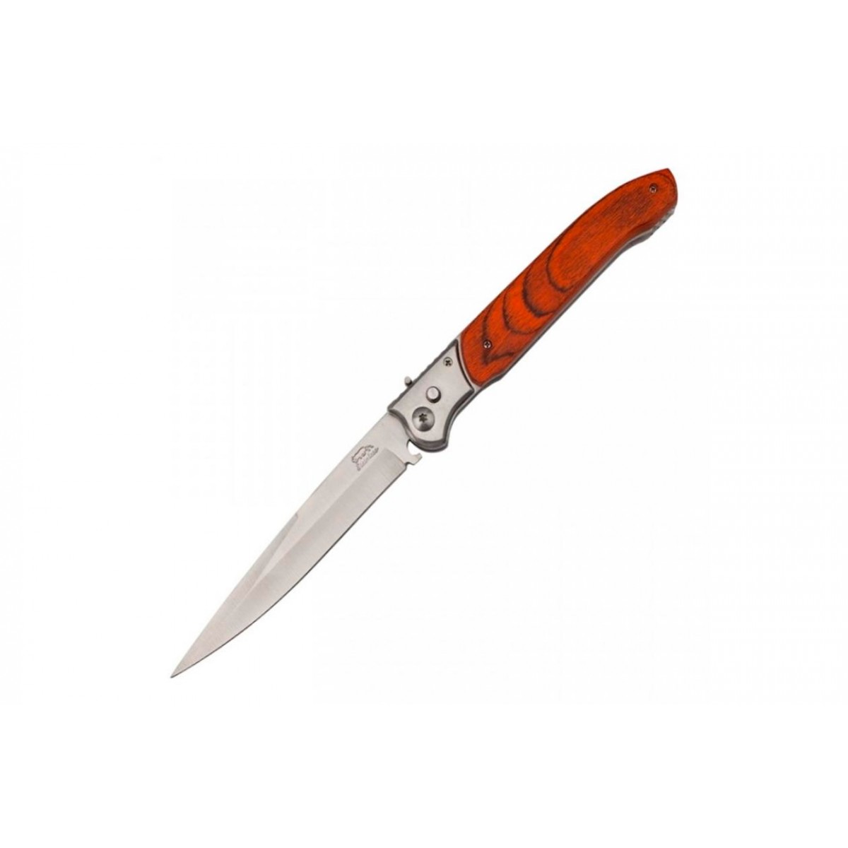Нож выкидной Stainless 305мм 140+165мм x 187г дерево (AT-4166) Нож выкидной Stainless 305мм 140+165мм x 187г дерево (AT-4166)