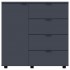 Комод Doros GС1 Графит 100х40х81,2 (41510069) Комод Doros GС1 Графит 100х40х81,2 (41510069)