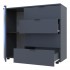 Комод Doros GС1 Графит 100х40х81,2 (41510069) Комод Doros GС1 Графит 100х40х81,2 (41510069)