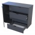 Комод Doros GС1 Графит 100х40х81,2 (41510069) Комод Doros GС1 Графит 100х40х81,2 (41510069)