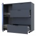Комод Doros GС1 Графит 100х40х81,2 (41510069) Комод Doros GС1 Графит 100х40х81,2 (41510069)