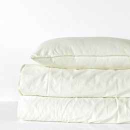 Пододеяльник SoundSleep Stonewash Adriatic Milky ранфорс 160х220 см молочный (94272307)