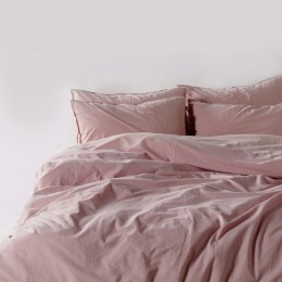 Пододеяльник SoundSleep Stonewash Adriatic pastel pink 160х220 см пастельно-розовая (2800004760881)