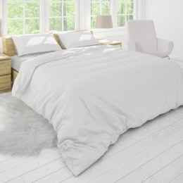 Комплект постельного белья SoundSleep Stripy White бязь двуспальный 175х215 см (2800005045185)