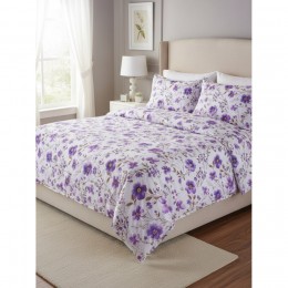 Комплект постельного белья SoundSleep Blue Bloom ранфорс двуспальный евро 200х220 см (2800005024685)