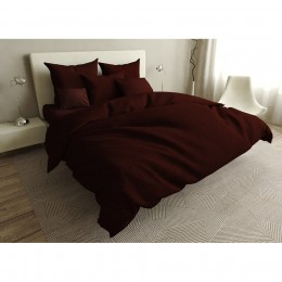 Комплект постельного белья SoundSleep Manner Brown бязь евро 200х220 см (93668293)
