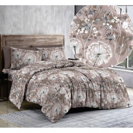 Комплект постельного белья SoundSleep Meadow Brown бязь-голд двуспальный 175х215 см (2800005071320)