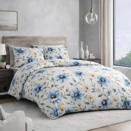 Комплект постельного белья SoundSleep Ethereal Flore ранфорс двуспальный 175х205см (22800005024289)